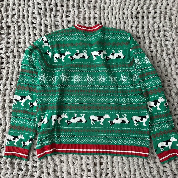 cow ugly christmas sweater - Picture 4 of 4